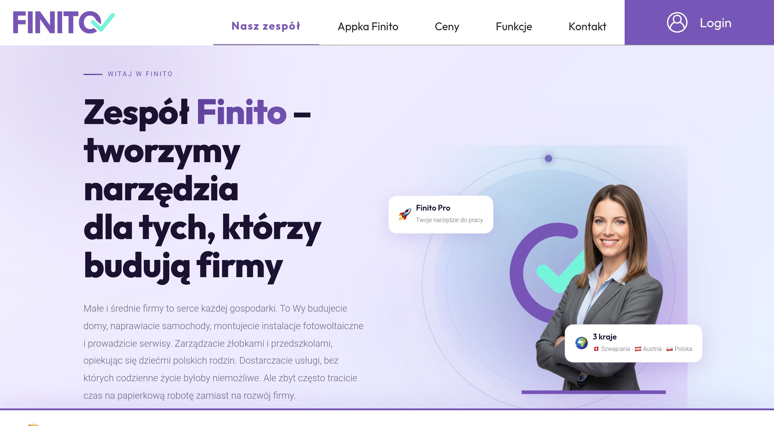 Finito Pro - Aplikacja dla branży budowlanej