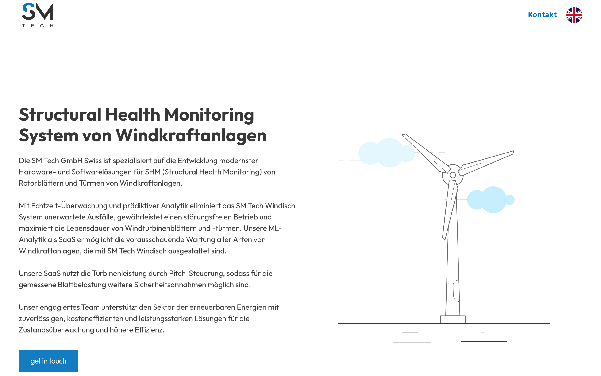 Windisch - Systems Monitoring for Wind Turbine Blades & Tower